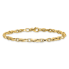 14k-polished-fancy-link-bracelet