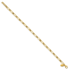 14k-polished-fancy-paperclip-link-bracelet