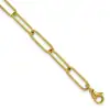 chisel-stainless-steel-polished-yellow-ip-plated-elongated-open-link-paperclip-7-inch-bracelet-with-1-25-inch-extension