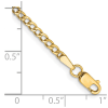 14k-7-inch-2-5mm-semi-solid-curb-with-lobster-clasp-bracelet