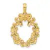 14k-polished-christmas-wreath-pendant