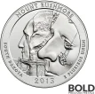 2013 Silver 5 oz ATB Mount Rushmore, South Dakota