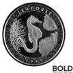 2021 Samoa Seahorse 1 oz Silver BU