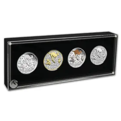 2024 Perth Mint 125th Anniversary Silver (Proof, 4 Coins )
