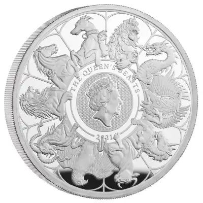 The Queen's Beasts 5ポンド銀貨 The Queen's Beasts 5ポンド銀貨