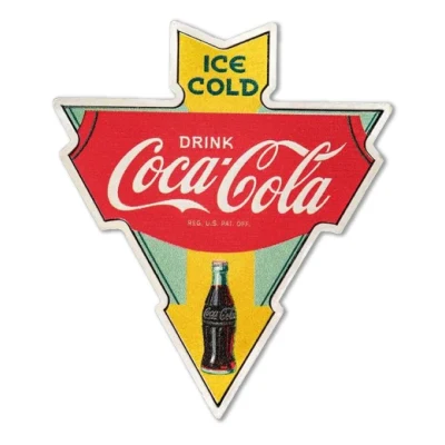 1 oz Coca-Cola® Silver 1930s Vintage Sign