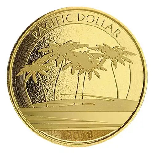 2018 Fiji Pacific Dollar Gold 1 oz