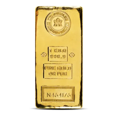 1 Kilo Royal Canadian Mint (RCM) Gold Bar