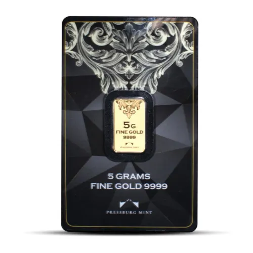5 Gram Pressburg Gold Bar