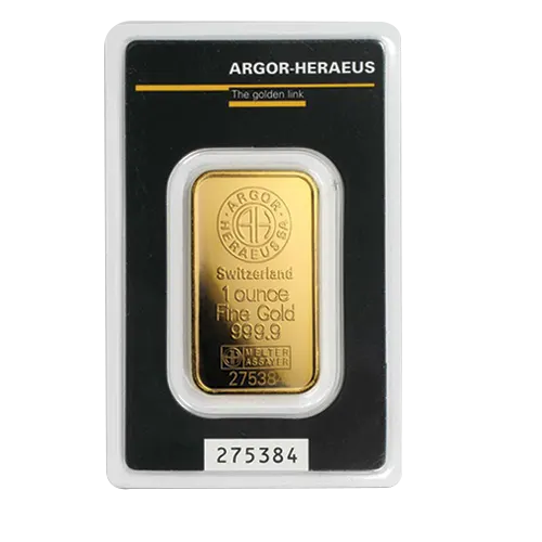 Argor-Heraeus 1oz Gold Bar