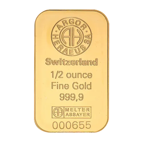 Gold Argor-Heraeus - 1/2 oz