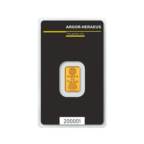 Gold Argor-Heraeus KineBar - 2 Gram