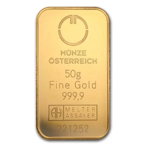 Gold Austria Bar - 50 Gram