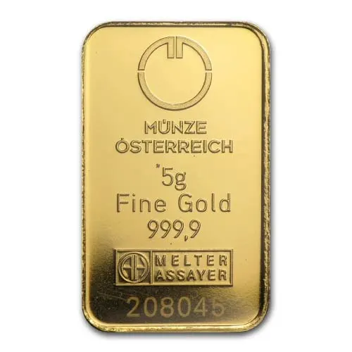 Gold Austria KineBar - 5 Gram