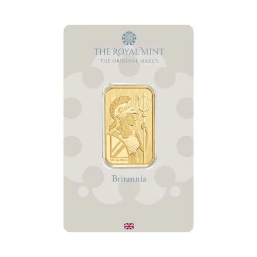 Gold 20 Gram Royal Mint Britannia Bar
