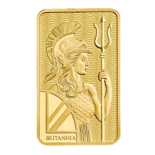 Gold 5 Gram Royal Mint Britannia Bar