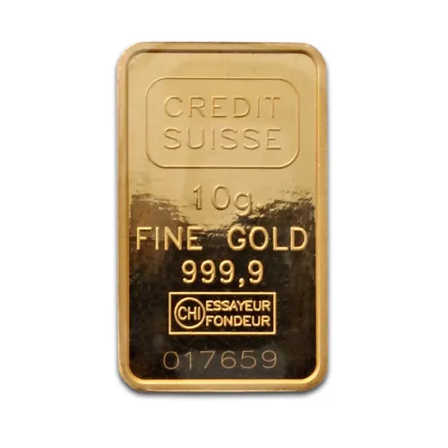 Gold Bar Credit Suisse - 10 gram