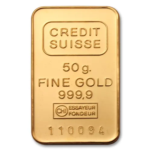 Gold Bar Credit Suisse - 50 gram