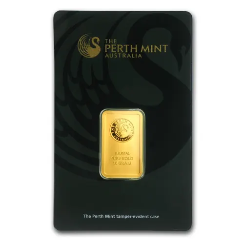 Gold Bar Perth Mint - 10 Gram