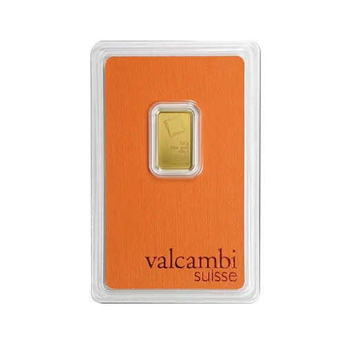 Gold Bar Valcambi - 2.5 Gram