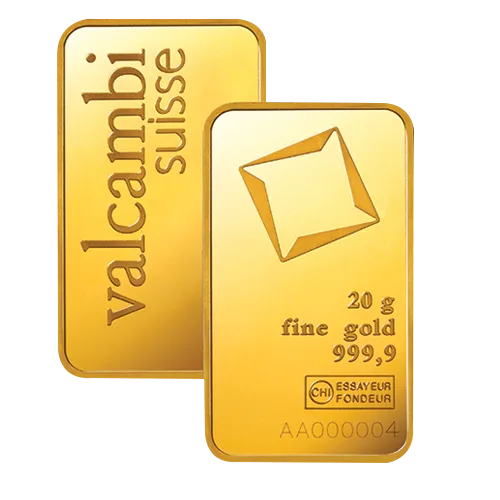 Gold Bar Valcambi - 20 Gram