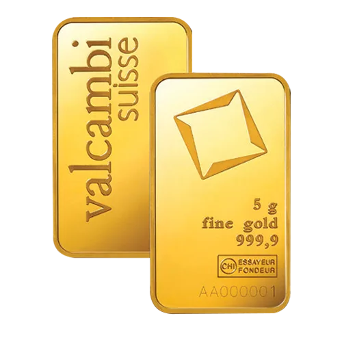 Gold Bar Valcambi - 5 Gram