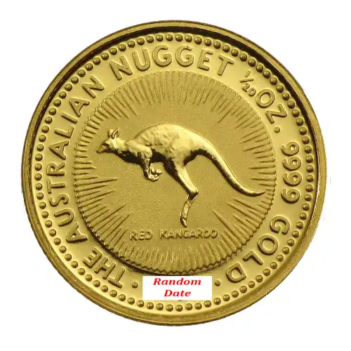 Gold Australia Perth Kangaroo *Random Date* - 1/20 oz