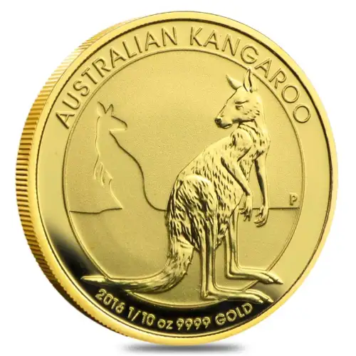 2016 Gold Australia Kangaroo - 1/10 oz