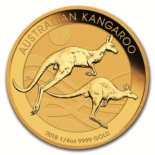 2018 Gold Australia Kangaroo - 1/4 oz