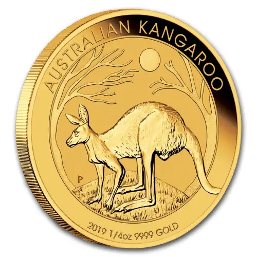 2019 Gold Australia Kangaroo - 1/4 oz