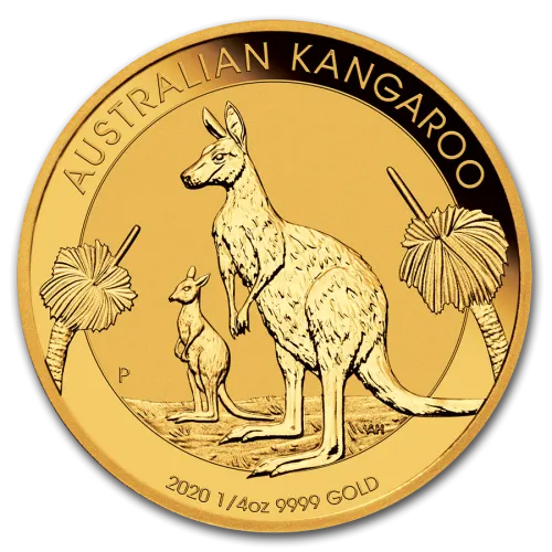 2020 Gold Australia Kangaroo - 1/4 oz