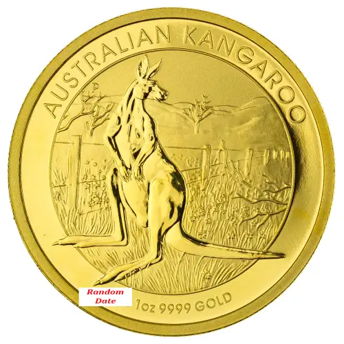 Gold Australia Perth Kangaroo *Random Date* - 1 oz
