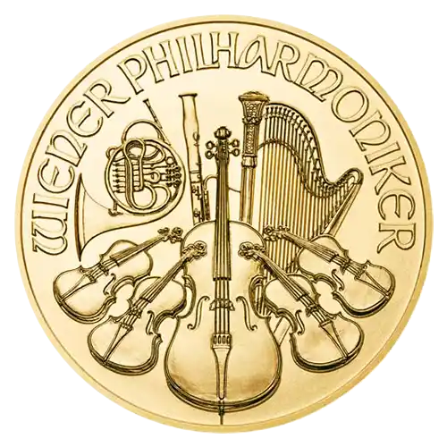 2022 Gold Austria Philharmonic - 1/2 oz