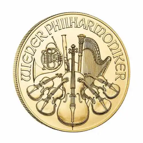 2023 Gold 1/4 oz Austria Philharmonic BU