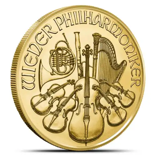 2024 1/2 oz Austrian Philharmonic Gold Coin (BU)
