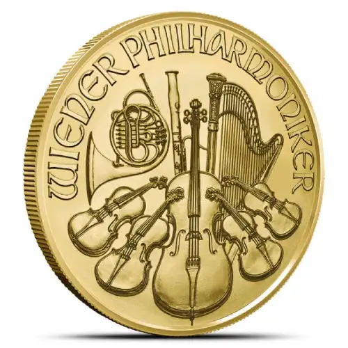 2024 1/10 oz Austrian Philharmonic Gold Coin (BU)