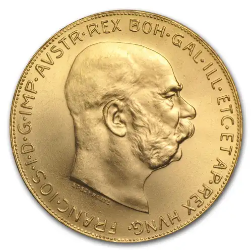 Gold Austria 100 Coronas