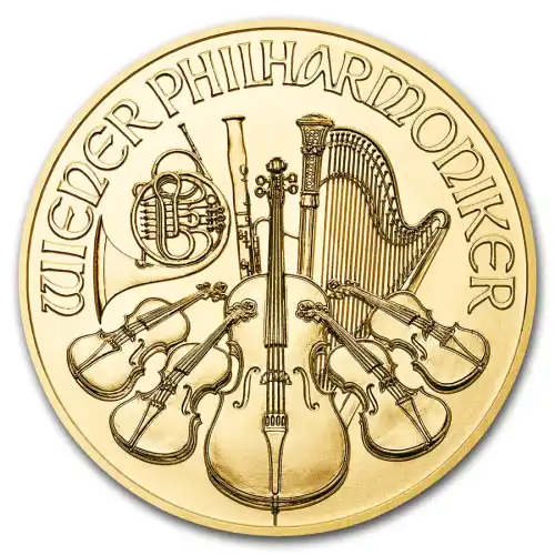 2019 Gold Austria Philharmonic - 1 oz
