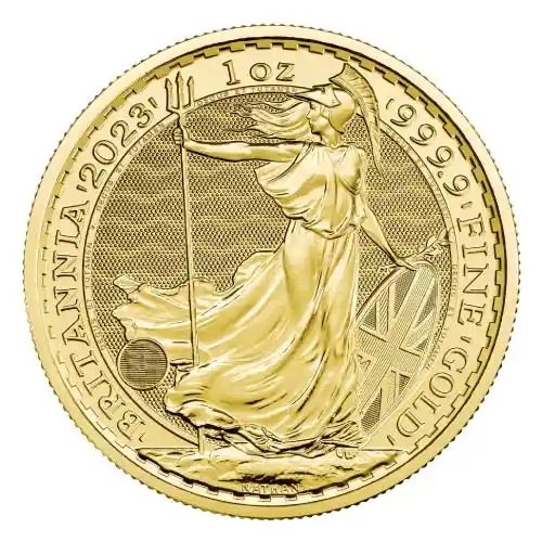 2023 Gold Royal Mint Britannia 1 oz BU - Queen