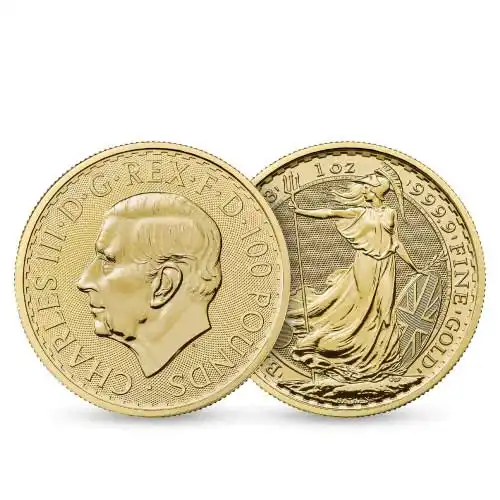 2023 Gold Royal Mint Britannia 1 oz BU - King