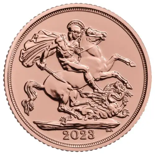 2023 Gold World English King Coronation Sovereign