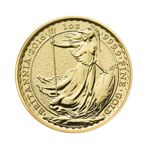 2016 Gold Great Britain Britannia - 1 oz