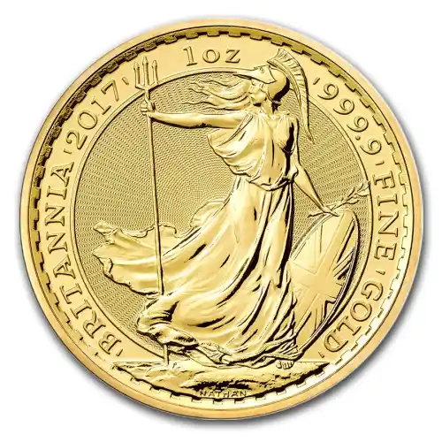 2017 Gold Great Britain Britannia - 1 oz