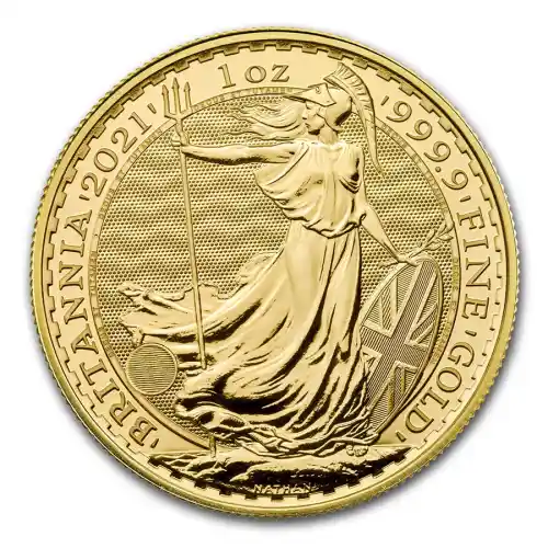 2021 Gold Great Britain Britannia - 1 oz