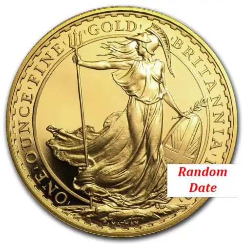 Gold Great Britain Britannia *Random Date* - 1 oz