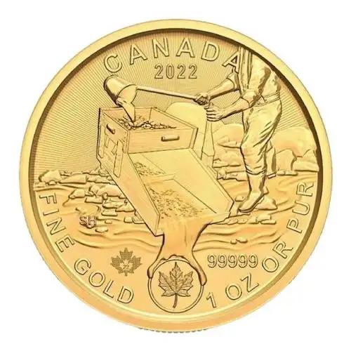 2022 Canadian Klondike 1 oz Gold Coin