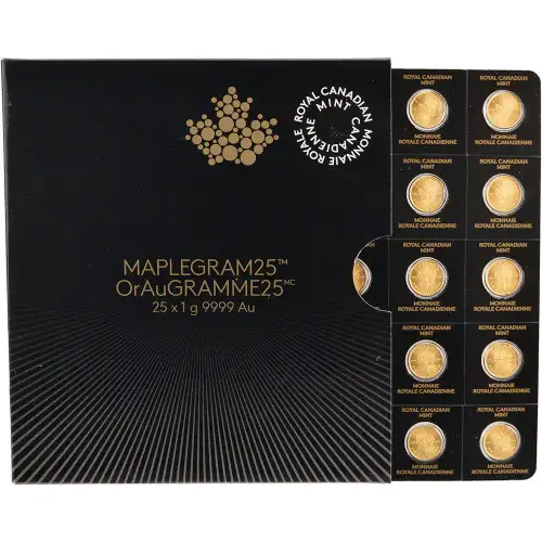 Gold Canada Maplegram25™ - 25 Gram