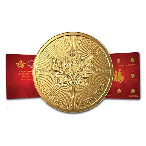 Gold Canada Maplegram8™ - 8 Gram