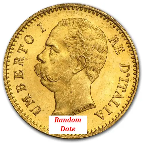 Gold Italy 20 Lira