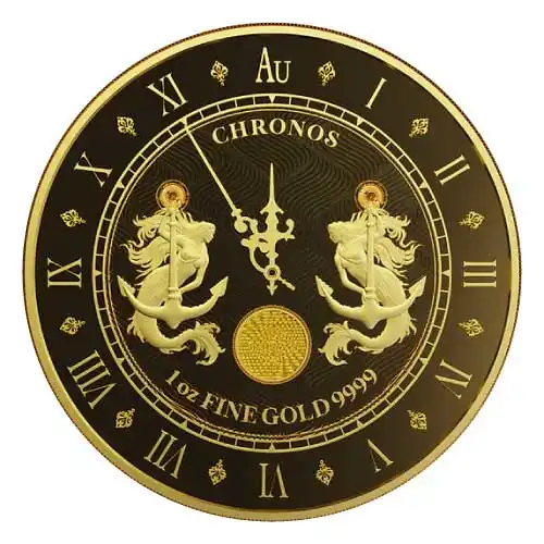 2021 Gold Tokelau Chronos 1 oz Prooflike